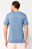 Men Sportswear Fit Short Sleeve Outdoor T-Shirt, Grey