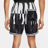 Jordan Men's Black and White Shorts