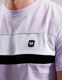 Weekend Offender Crossword T-Shirt Foxglove/White/Black