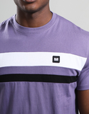 Weekend Offender Golding T-Shirt Mauve/White/Black