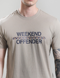 Weekend Offender Recife T-Shirt Dark Stone