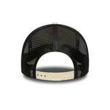 New Era XV France Trucker Cap Beige and Black