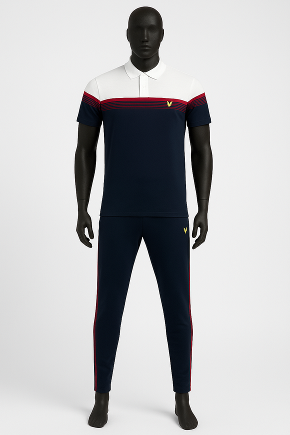 Lyle and Scott Polo Shirt and Pants Set