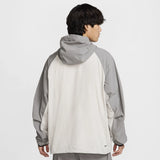 Nike Tech Woven Full Zip Hooded Jacket - Light Iron Ore - Mens