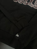 Chicago Bulls Floral Graphic Black Pullover Hoodie
