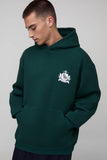 Forest Oversized Los Angeles Over The Seam Printed Hoodie