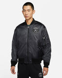 VESTE BOMBER NIKE JORDAN MA-1 TAILLE L NOIR/VERT