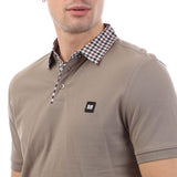 Nicks Check Collar Polo Shirt