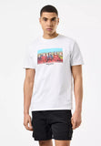 MENS WHITE CROSSLANDS GRAPHIC TEE
