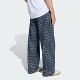 DENIM LOOSE MONOGRAM PANTS