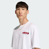Adidas Team T-Shirt – White