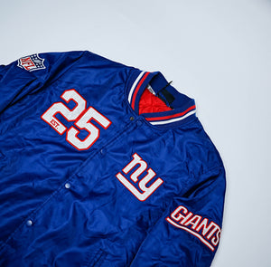 Primark X NFL New York Giants Varsity Bomber Jacket