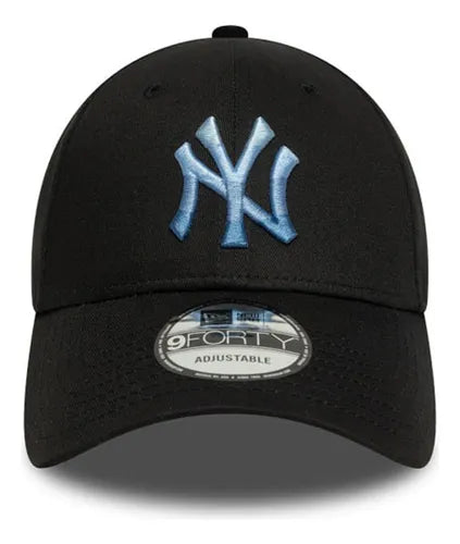 MLB Ombre Infill New York Yankees Black 9FORTY Cap |