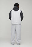 Oversized Homme Hooded Raglan Tracksuit