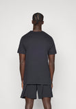 TEE - Sports T-shirt - black/white