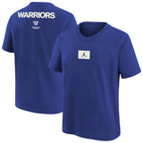 Golden State Warriors Nike Courtside Statement Jordan T-Shirt - Youth