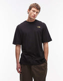 The North Face Plant and Flora backprint oversized t-shirt in black.