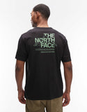 The North Face Mountain Sketch backprint t-shirt in black.