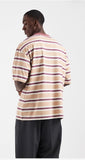 Pink cropped oversized T-shirt