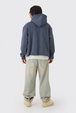 Oversized Boxy Outlaws Large Scale Graphic Hoodie