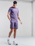 Weekend Offender Miller Jog Shorts Mauve/Silvertime