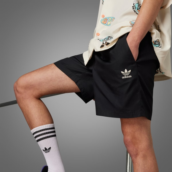 adidas Enjoy Summer Cotton Shorts - Black