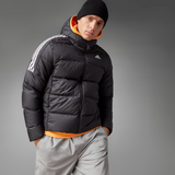 Adidas Slim fit Essentials Midweight Down Hooded Jacket