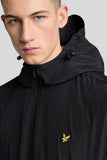 Lyle & Scott Men's Zip Through Hooded Jacket, Black