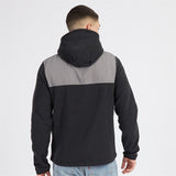 Mens Drago Hooded Fleece Jacket Black