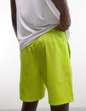 The North Face 24/7 logo 7" shorts in green