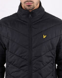 Lyle And Scott Puffer Jacket Black