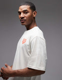 The North Face Proud logo t-shirt in beige