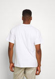 TEE LOGO - Print T-shirt - white/black