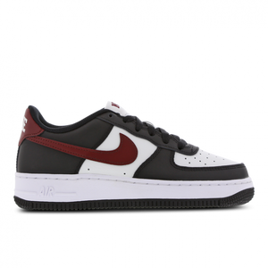 Nike Air Force 1 Low GS Black Dark Team Red