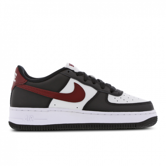 Nike Air Force 1 Low GS Black Dark Team Red