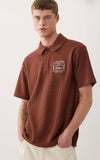 ASOS DESIGN oversized graphic Polo