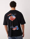 ASOS DESIGN oversized graphic T shirt