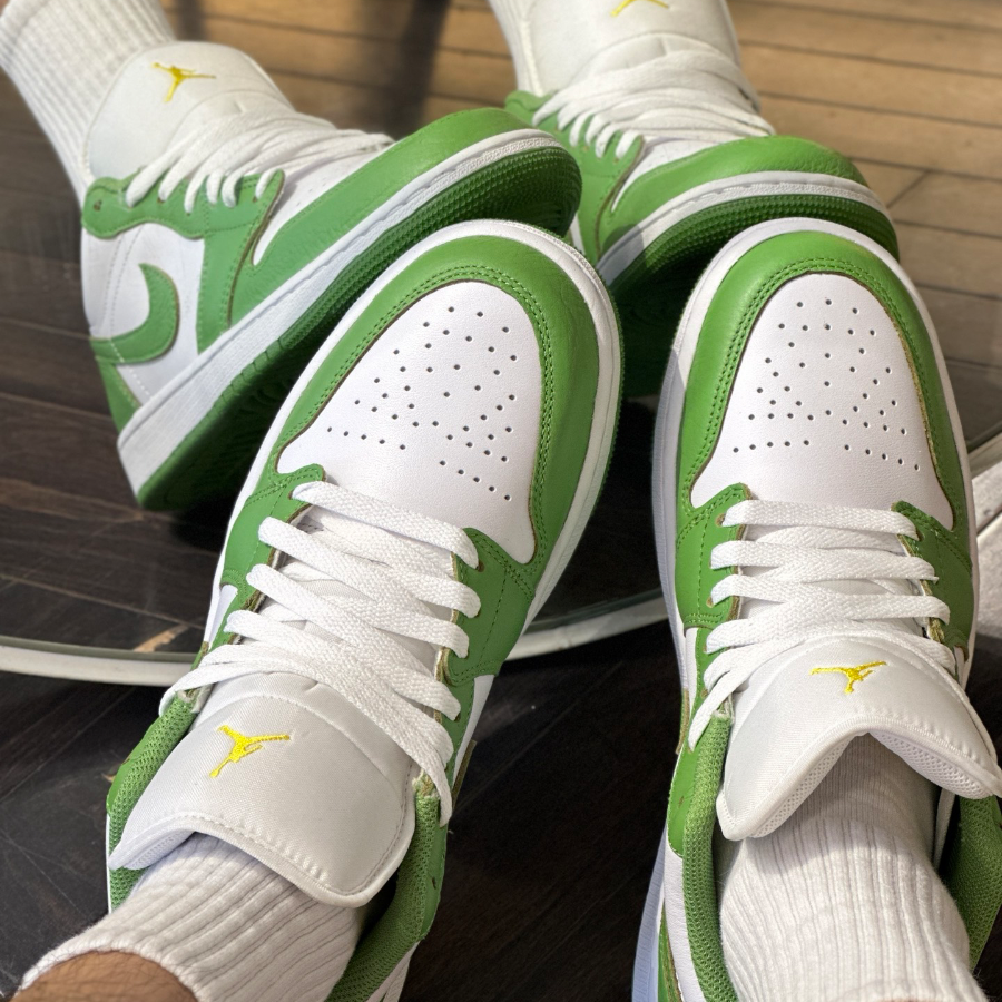 Air Jordan 1 Low SE White/Chlorophyll – LondonShop Maroc Air Jordan 1 Low SE White/Chlorophyll – LondonShop Maroc