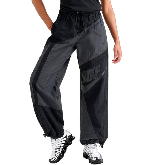 Nike Sportswear Mid-Rise Loose Woven Open-Hem Trousers