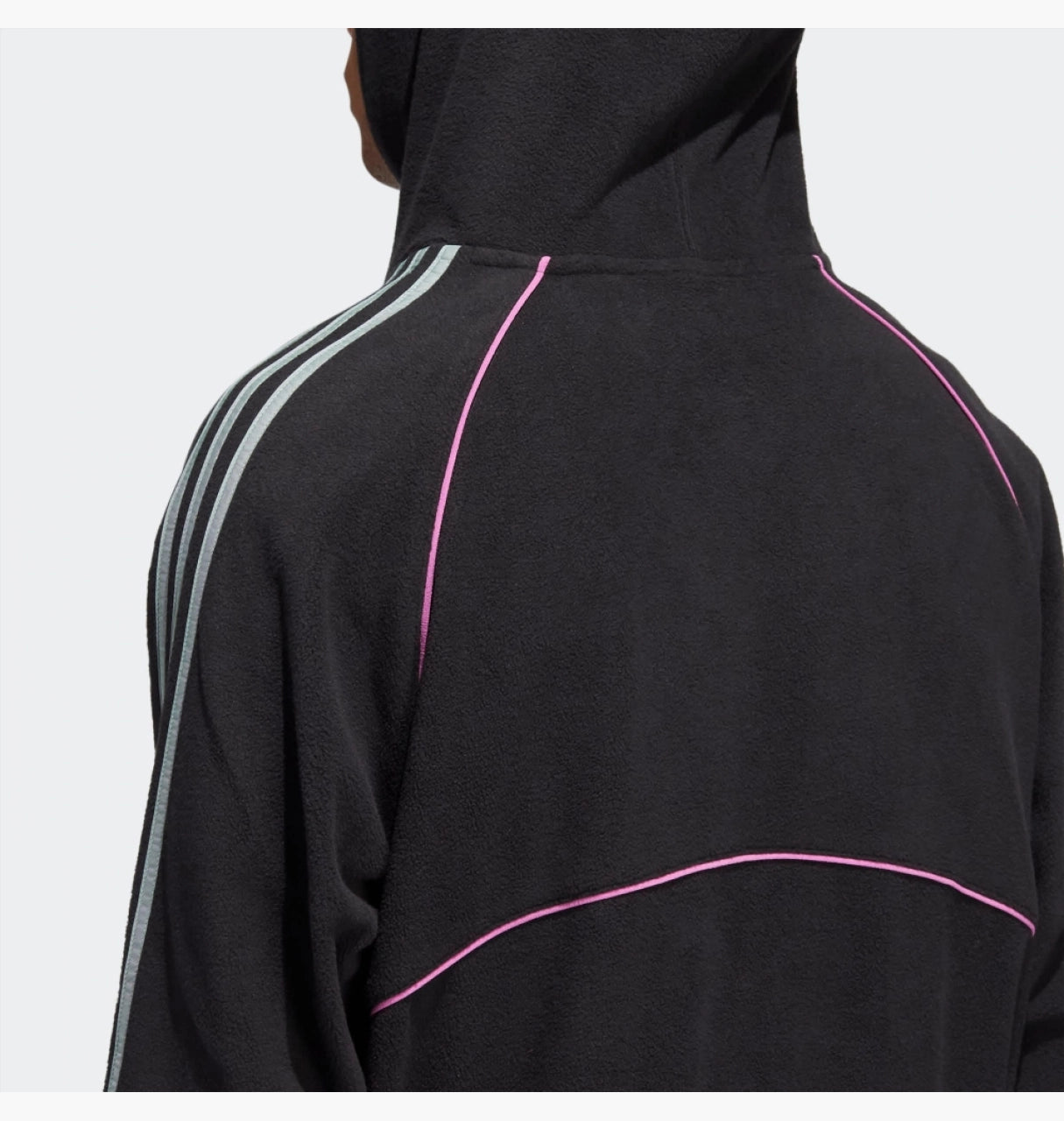 ADIDAS ORIGINALS POLAR FLEECE HOODIE BLACK LondonShop Maroc