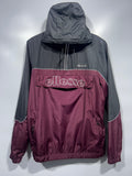 Ellesse santonio black and maroon tracksuit