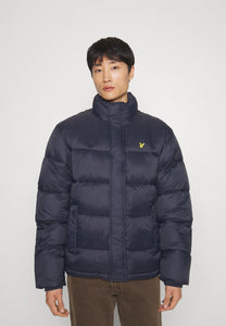 Lyle and scott puffer jacket navy
