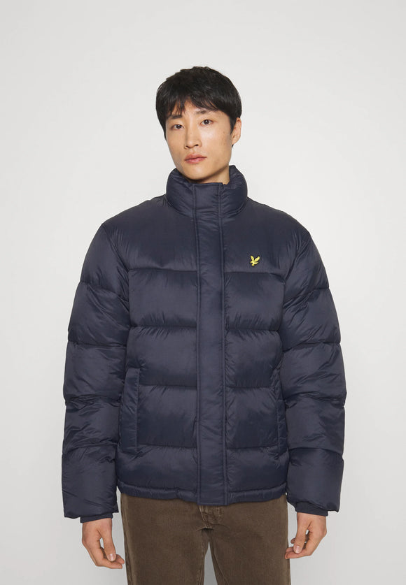 Lyle and scott puffer jacket navy