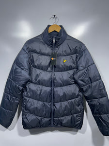 Lyle and scott puffer jacket navy