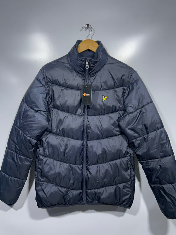 Lyle and scott puffer jacket navy