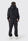 Regular Fit Man Basic Hooded Tracksuit