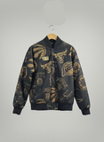 New Era Jacket - Mono logo nba BLKWHI