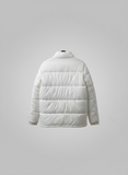 Kappa Jacket puffer white black logo