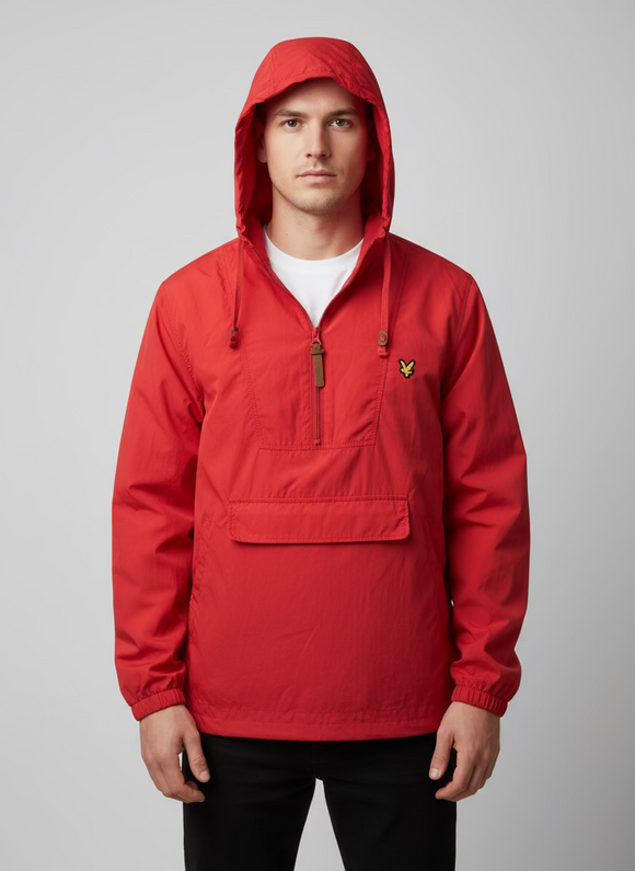 Lyle & Scott jacket vintage red
