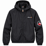 Ellesse Hooded Windbreaker Jacket – Black